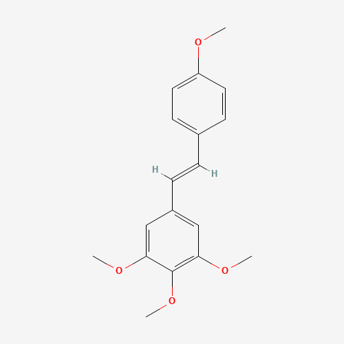 1,2,3-trimethoxy-5-[(E)-2-(4-methoxyphenyl)ethenyl]benzene (CAS: 134029-62-2) - Related Chemical Product