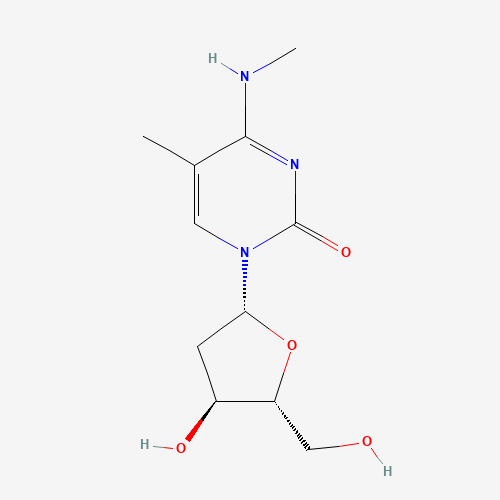 1-[(2R,4S,5R)-4-hydroxy-5-(hydroxymethyl)oxolan-2-yl]-5-methyl-4-(methylamino)pyrimidin-2-one (CAS: 25406-44-4) - Related Chemical Product