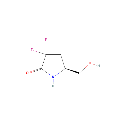(5S)-3,3-difluoro-5-(hydroxymethyl)pyrrolidin-2-one (CAS: 255903-84-5) - Related Chemical Product
