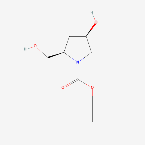 tert-butyl (2R,4R)-4-hydroxy-2-(hydroxymethyl)pyrrolidine-1-carboxylate (CAS: 141850-54-6) - Related Chemical Product