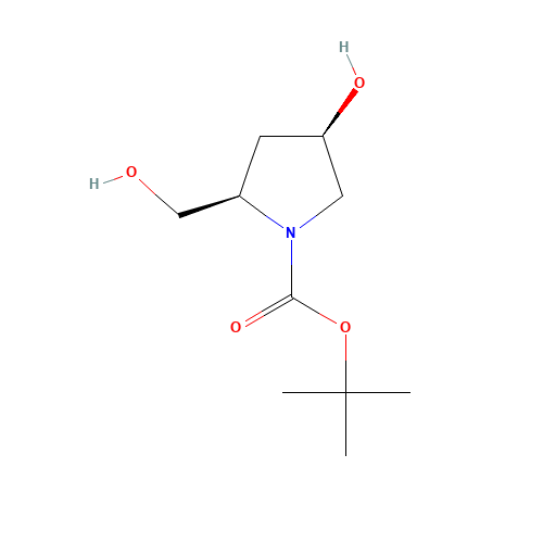 tert-butyl (2R,4R)-4-hydroxy-2-(hydroxymethyl)pyrrolidine-1-carboxylate (CAS: 141850-54-6) - Related Chemical Product