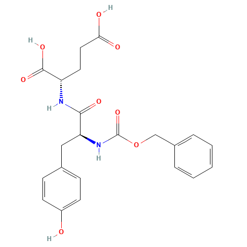(2S)-2-[[(2S)-3-(4-hydroxyphenyl)-2-(phenylmethoxycarbonylamino)propanoyl]amino]pentanedioic acid (CAS: 988-70-5) - Related Chemical Product