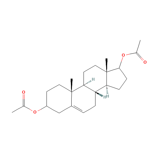 [(8R,9S,10R,13S,14S)-17-acetyloxy-10,13-dimethyl-2,3,4,7,8,9,11,12,14,15,16,17-dodecahydro-1H-cyclopenta[a]phenanthren-3-yl] acetate (CAS: 116262-99-8) - Related Chemical Product