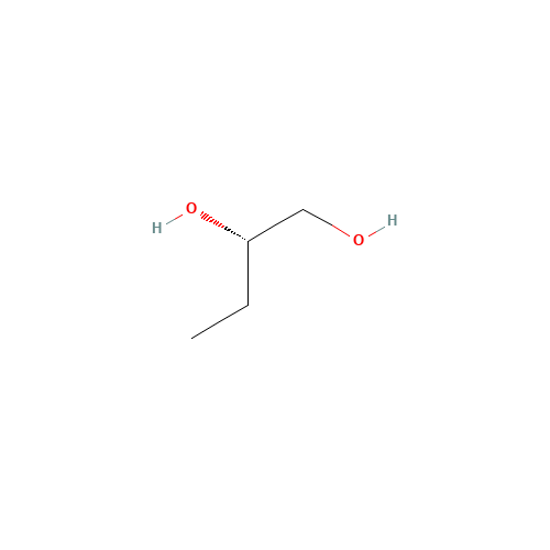 (2S)-butane-1,2-diol (CAS: 73522-17-5) - Chemical Structure and Molecular Formula 