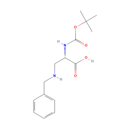 (2S)-3-(benzylamino)-2-[(2-methylpropan-2-yl)oxycarbonylamino]propanoic acid (CAS: 124730-06-9) - Related Chemical Product