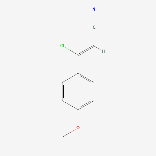 (Z)-3-chloro-3-(4-methoxyphenyl)prop-2-enenitrile (CAS: 874479-16-0) - Related Chemical Product