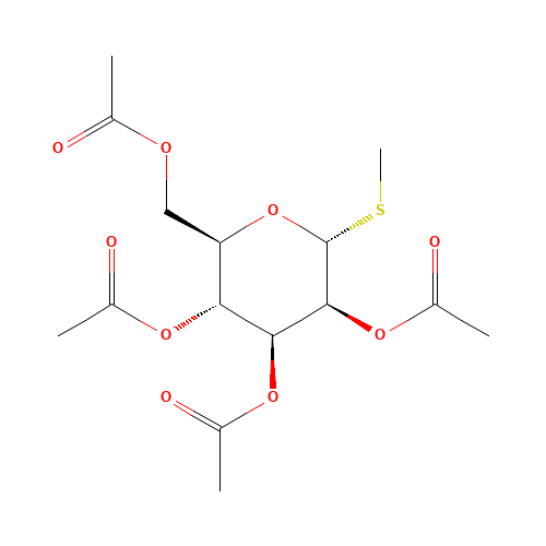 [(2R,3R,4S,5S,6R)-3,4,5-triacetyloxy-6-methylsulfanyloxan-2-yl]methyl acetate (CAS: 64550-71-6) - Related Chemical Product
