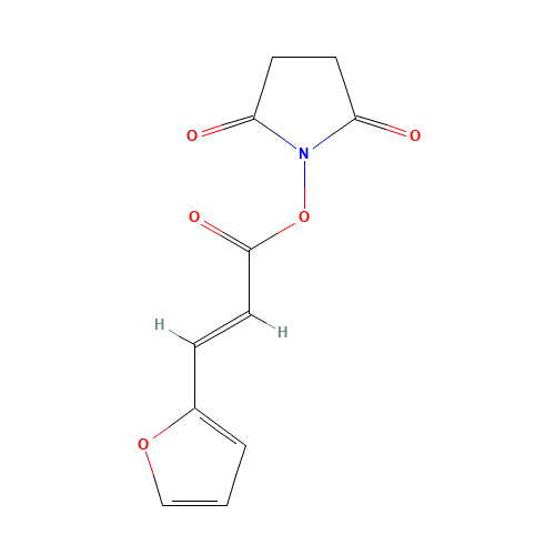 (2,5-dioxopyrrolidin-1-yl) (E)-3-(furan-2-yl)prop-2-enoate (CAS: 56186-54-0) - Related Chemical Product