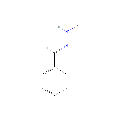 N-[(E)-benzylideneamino]methanamine (CAS: 13466-29-0) - Chemical Structure and Molecular Formula 
