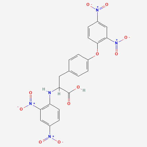 (2S)-2-(2,4-dinitroanilino)-3-[4-(2,4-dinitrophenoxy)phenyl]propanoic acid (CAS: 1694-93-5) - Related Chemical Product