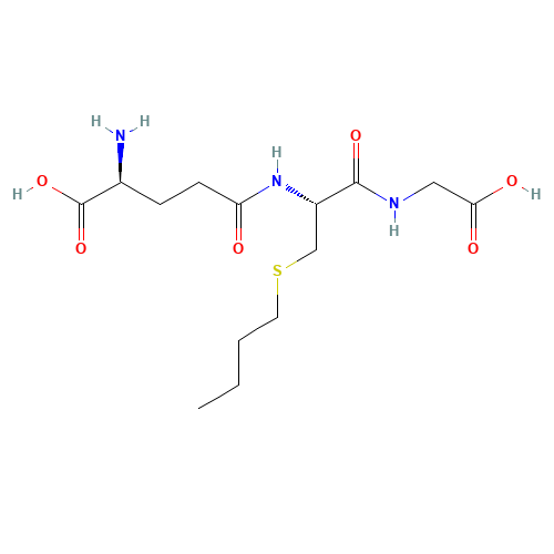 (2S)-2-amino-5-[[(2R)-3-butylsulfanyl-1-(carboxymethylamino)-1-oxopropan-2-yl]amino]-5-oxopentanoic acid (CAS: 6803-16-3) - Related Chemical Product