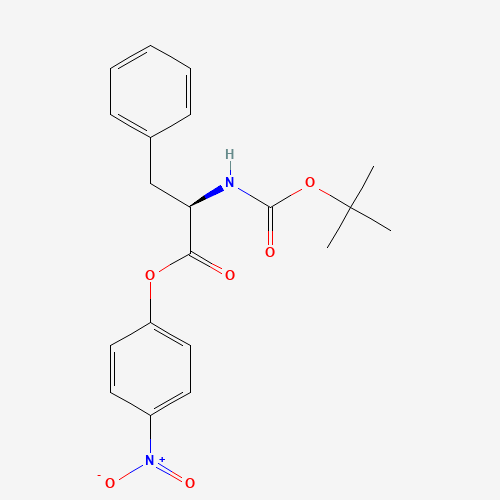 (4-nitrophenyl) (2R)-2-[(2-methylpropan-2-yl)oxycarbonylamino]-3-phenylpropanoate (CAS: 16159-70-9) - Related Chemical Product