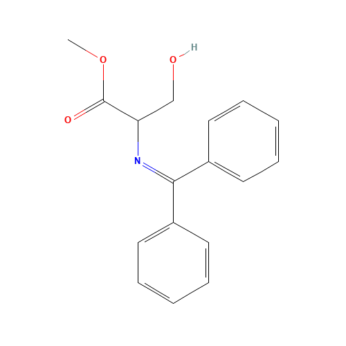 methyl (2S)-2-(benzhydrylideneamino)-3-hydroxypropanoate (CAS: 130740-26-0) - Related Chemical Product