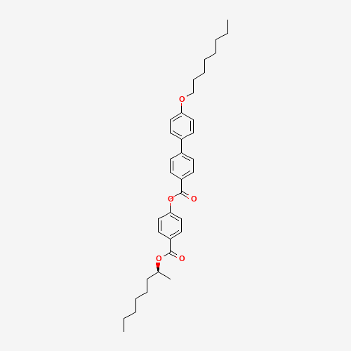 [4-[(2S)-octan-2-yl]oxycarbonylphenyl] 4-(4-octoxyphenyl)benzoate (CAS: 112901-67-4) - Related Chemical Product