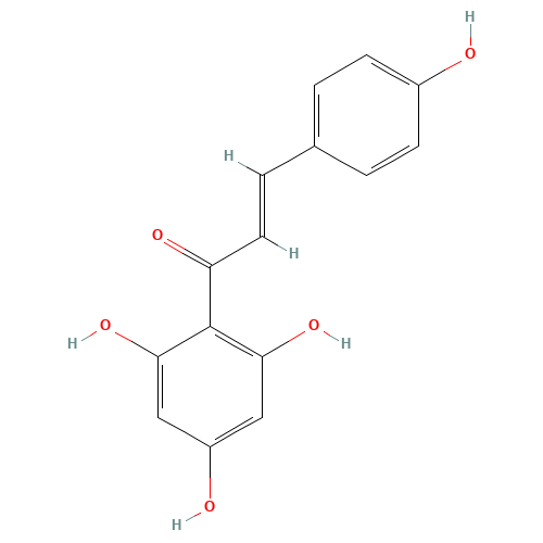 (E)-3-(4-hydroxyphenyl)-1-(2,4,6-trihydroxyphenyl)prop-2-en-1-one (CAS: 73692-50-9) - Related Chemical Product