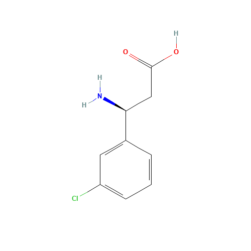 (3S)-3-amino-3-(3-chlorophenyl)propanoic acid (CAS: 774178-18-6) - Related Chemical Product