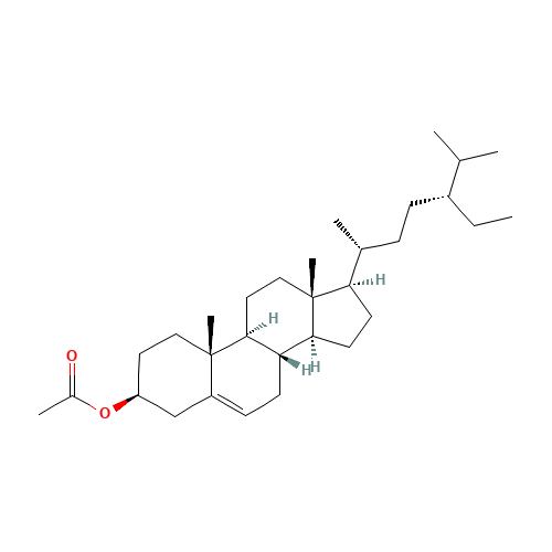 [(3S,8S,9S,10R,13R,14S,17R)-17-[(2R,5R)-5-ethyl-6-methylheptan-2-yl]-10,13-dimethyl-2,3,4,7,8,9,11,12,14,15,16,17-dodecahydro-1H-cyclopenta[a]phenanthren-3-yl] acetate (CAS: 915-05-9) - Related Chemical Product