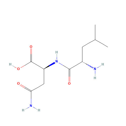(2S)-4-amino-2-[[(2S)-2-amino-4-methylpentanoyl]amino]-4-oxobutanoic acid (CAS: 14608-81-2) - Related Chemical Product