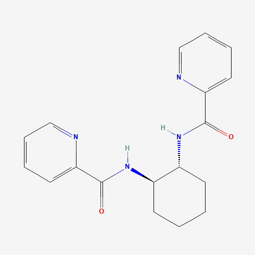 N-[(1R,2R)-2-(pyridine-2-carbonylamino)cyclohexyl]pyridine-2-carboxamide (CAS: 218290-24-5) - Related Chemical Product