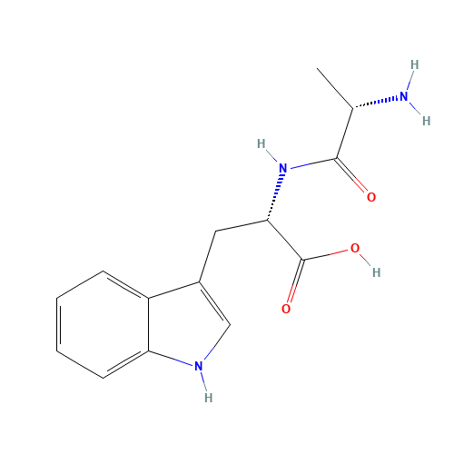 (2S)-2-[[(2S)-2-aminopropanoyl]amino]-3-(1H-indol-3-yl)propanoic acid (CAS: 16305-75-2) - Related Chemical Product