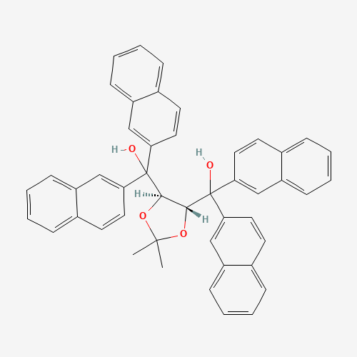 [(4R,5R)-5-[hydroxy(dinaphthalen-2-yl)methyl]-2,2-dimethyl-1,3-dioxolan-4-yl]-dinaphthalen-2-ylmethanol (CAS: 137365-09-4) - Related Chemical Product