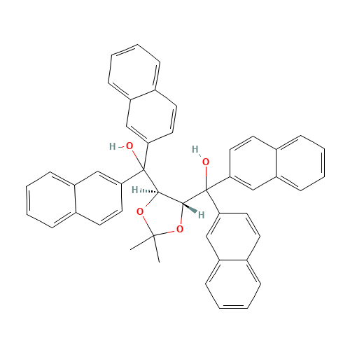 [(4R,5R)-5-[hydroxy(dinaphthalen-2-yl)methyl]-2,2-dimethyl-1,3-dioxolan-4-yl]-dinaphthalen-2-ylmethanol (CAS: 137365-09-4) - Related Chemical Product