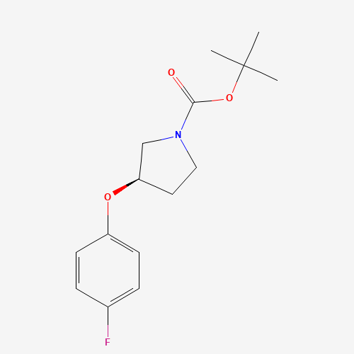 tert-butyl (3R)-3-(4-fluorophenoxy)pyrrolidine-1-carboxylate (CAS: 1314419-66-3) - Related Chemical Product