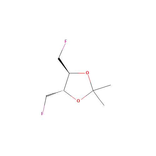 (4S,5S)-4,5-bis(fluoromethyl)-2,2-dimethyl-1,3-dioxolane (CAS: 84409-70-1) - Related Chemical Product