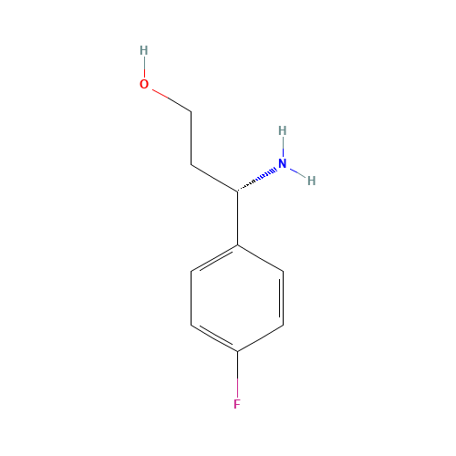(3S)-3-amino-3-(4-fluorophenyl)propan-1-ol (CAS: 228422-49-9) - Related Chemical Product