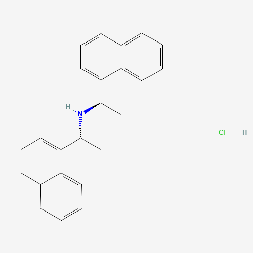 (1R)-1-naphthalen-1-yl-N-[(1R)-1-naphthalen-1-ylethyl]ethanamine;hydrochloride (CAS: 312619-39-9) - Related Chemical Product