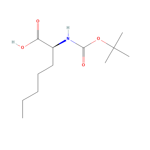 (2S)-2-[(2-methylpropan-2-yl)oxycarbonylamino]heptanoic acid (CAS: 71066-01-8) - Related Chemical Product