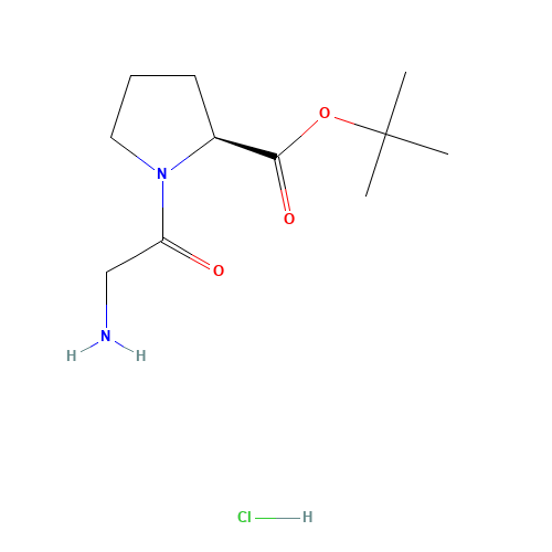 tert-butyl (2S)-1-(2-aminoacetyl)pyrrolidine-2-carboxylate;hydrochloride (CAS: 60189-22-2) - Related Chemical Product