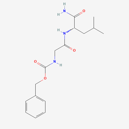 benzyl N-[2-[[(2S)-1-amino-4-methyl-1-oxopentan-2-yl]amino]-2-oxoethyl]carbamate (CAS: 7535-72-0) - Related Chemical Product