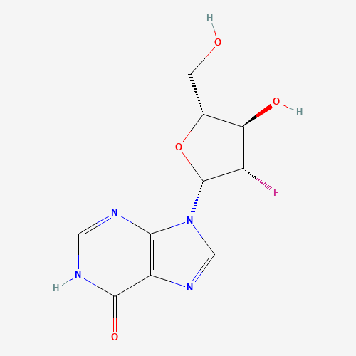 9-[(2R,3S,4R,5R)-3-fluoro-4-hydroxy-5-(hydroxymethyl)oxolan-2-yl]-3H-purin-6-one (CAS: 98983-40-5) - Related Chemical Product
