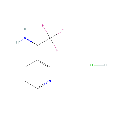 (1S)-2,2,2-trifluoro-1-pyridin-3-ylethanamine;hydrochloride (CAS: 336105-46-5) - Related Chemical Product