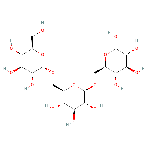 (3R,4S,5S,6R)-6-[[(2S,3R,4S,5S,6R)-3,4,5-trihydroxy-6-[[(2S,3R,4S,5S,6R)-3,4,5-trihydroxy-6-(hydroxymethyl)oxan-2-yl]oxymethyl]oxan-2-yl]oxymethyl]oxane-2,3,4,5-tetrol (CAS: 3371-50-4) - Related Chemical Product