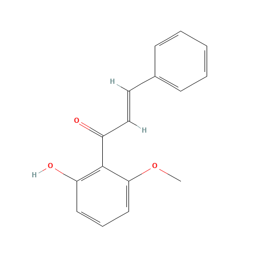 (E)-1-(2-hydroxy-6-methoxyphenyl)-3-phenylprop-2-en-1-one (CAS: 42079-68-5) - Related Chemical Product