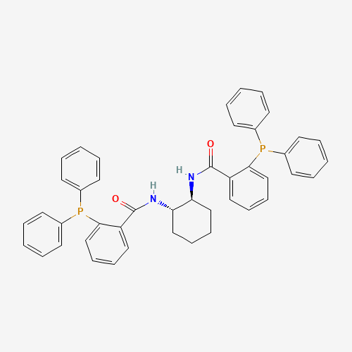 2-diphenylphosphanyl-N-[(1S,2S)-2-[(2-diphenylphosphanylbenzoyl)amino]cyclohexyl]benzamide (CAS: 169689-05-8) - Related Chemical Product