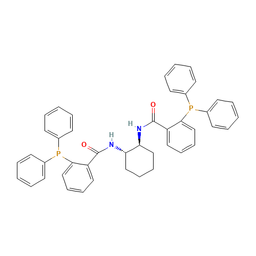 2-diphenylphosphanyl-N-[(1S,2S)-2-[(2-diphenylphosphanylbenzoyl)amino]cyclohexyl]benzamide (CAS: 169689-05-8) - Related Chemical Product