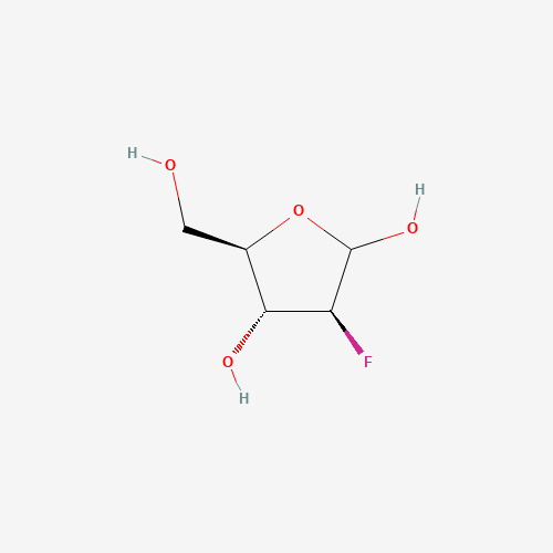 (3S,4R,5R)-3-fluoro-5-(hydroxymethyl)oxolane-2,4-diol (CAS: 125155-51-3) - Related Chemical Product