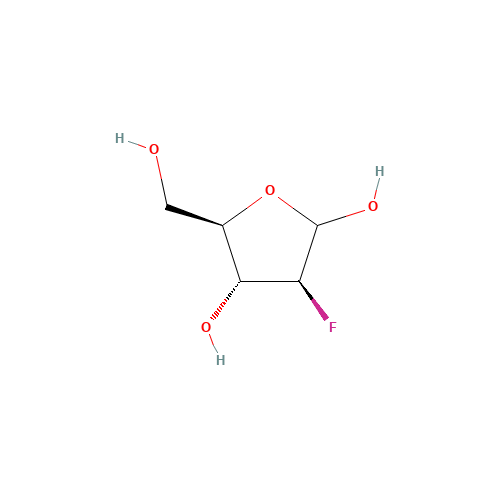 (3S,4R,5R)-3-fluoro-5-(hydroxymethyl)oxolane-2,4-diol (CAS: 125155-51-3) - Related Chemical Product