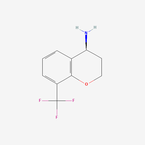 (4S)-8-(trifluoromethyl)-3,4-dihydro-2H-chromen-4-amine (CAS: 1228569-07-0) - Related Chemical Product