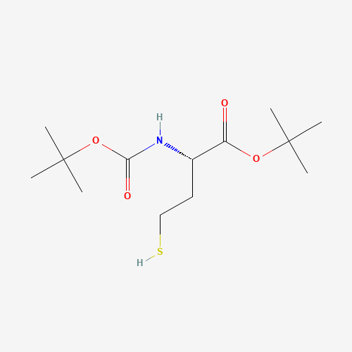 tert-butyl (2S)-2-[(2-methylpropan-2-yl)oxycarbonylamino]-4-sulfanylbutanoate (CAS: 630108-94-0) - Related Chemical Product