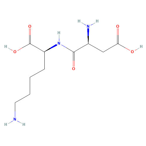(2S)-6-amino-2-[[(2S)-2-amino-3-carboxypropanoyl]amino]hexanoic acid (CAS: 5891-51-0) - Related Chemical Product
