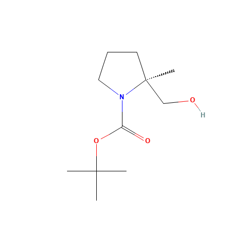 tert-butyl (2S)-2-(hydroxymethyl)-2-methylpyrrolidine-1-carboxylate (CAS: 1339022-10-4) - Related Chemical Product