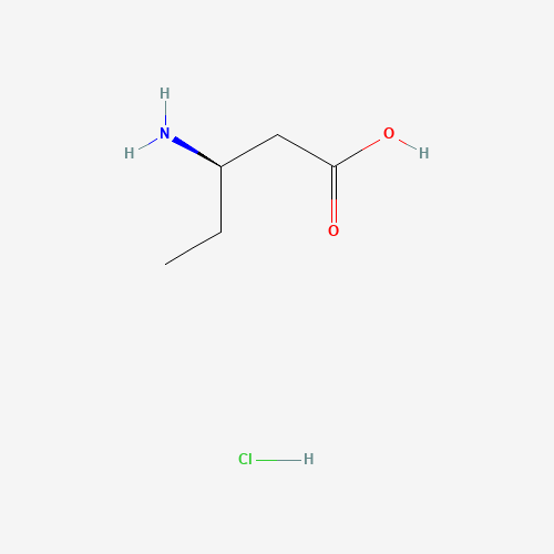 (3R)-3-aminopentanoic acid;hydrochloride (CAS: 952650-02-1) - Related Chemical Product