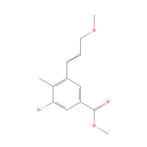 methyl 3-bromo-5-[(E)-3-methoxyprop-1-enyl]-4-methylbenzoate (CAS: 1229245-00-4) - Related Chemical Product