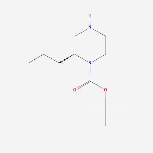 tert-butyl (2R)-2-propylpiperazine-1-carboxylate (CAS: 1212252-88-4) - Related Chemical Product