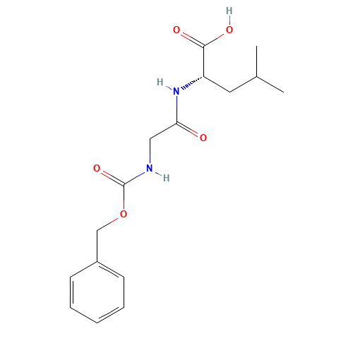 (2S)-4-methyl-2-[[2-(phenylmethoxycarbonylamino)acetyl]amino]pentanoic acid (CAS: 1421-69-8) - Related Chemical Product