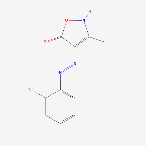 (4Z)-4-[(2-chlorophenyl)hydrazinylidene]-3-methyl-1,2-oxazol-5-one (CAS: 5707-69-7) - Related Chemical Product